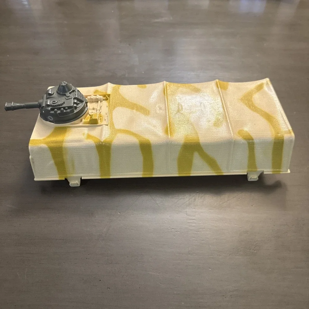 GI Joe 1983  APC  Canopy Cover,And Turret Part Accessory Hasbro Arah Vintage